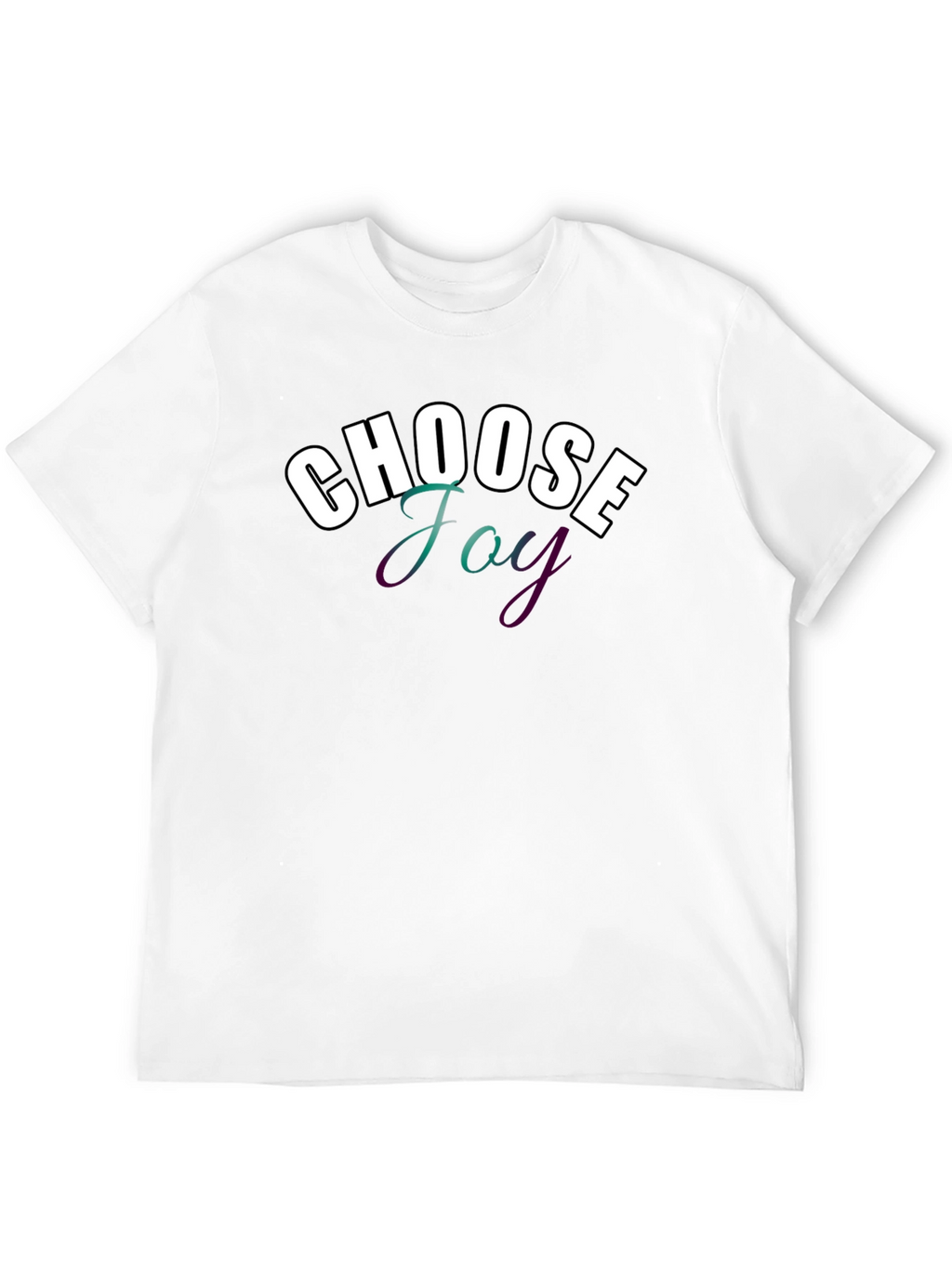 Choose Joy Graphic T-Shirt - Black
