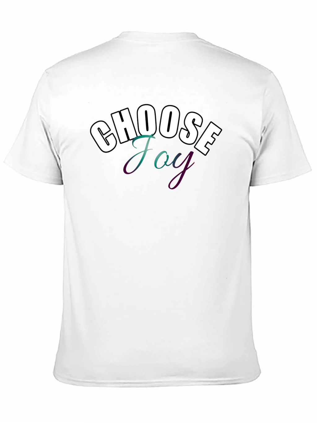 Choose Joy Graphic T-Shirt - Black