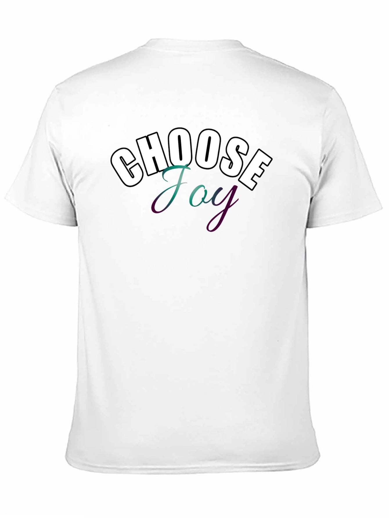 Choose Joy Graphic T-Shirt - Black