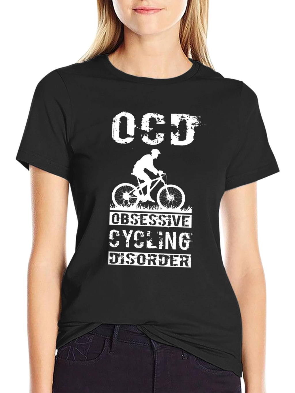 Obsessive Cycling Disorder T-Shirt - Biker Gift