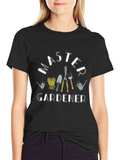 Master Gardener T-Shirt - Gardening Tools Design