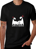 Love-A-Saurus Graphic Tee - Black