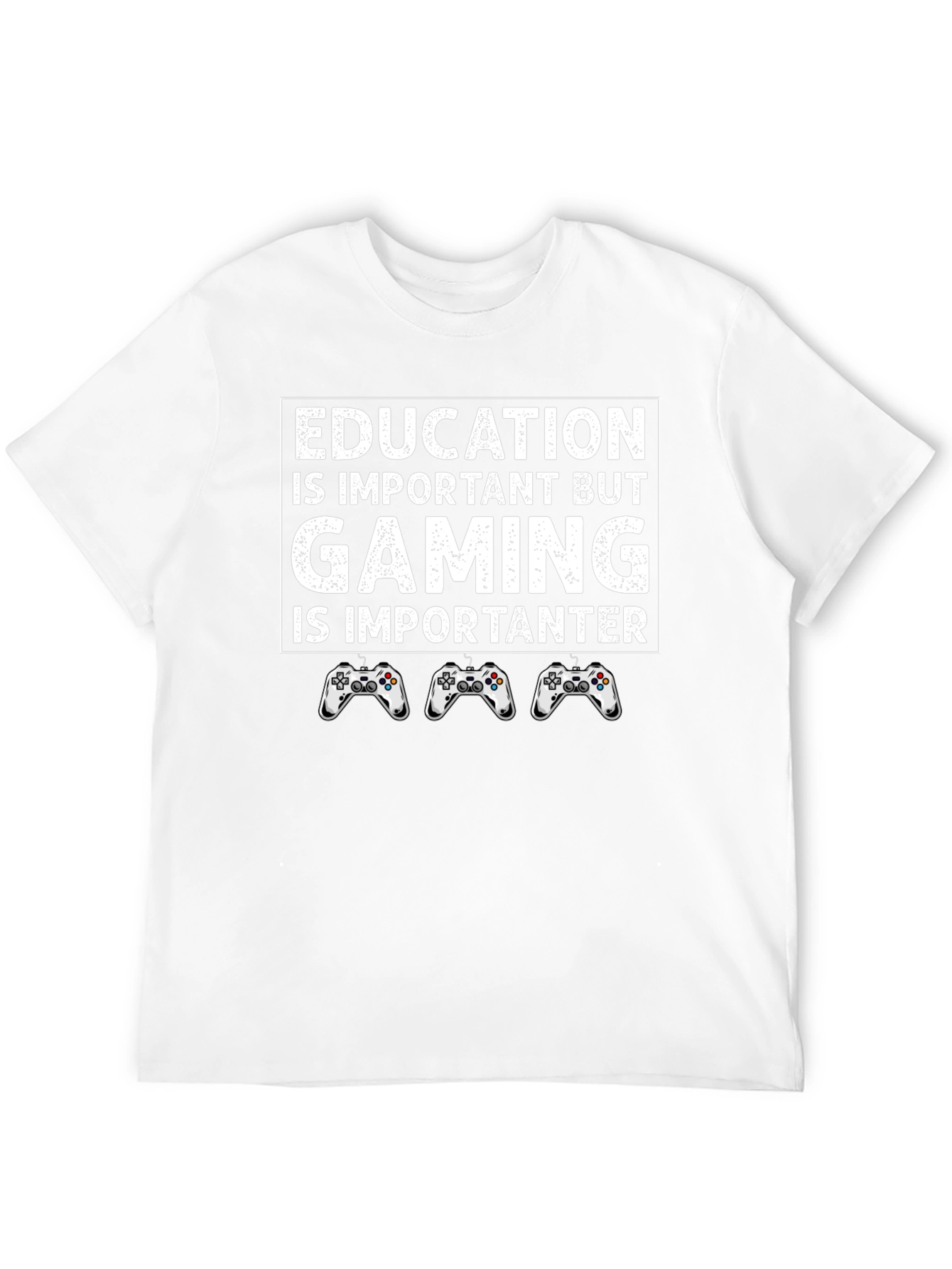 Gaming is Importanter T-Shirt - Funny Gamer Tee