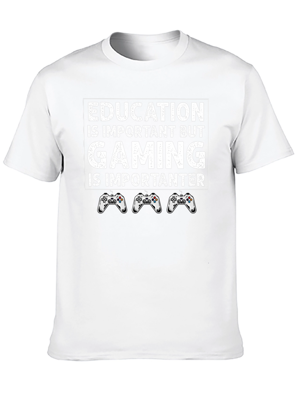 Gaming is Importanter T-Shirt - Funny Gamer Tee