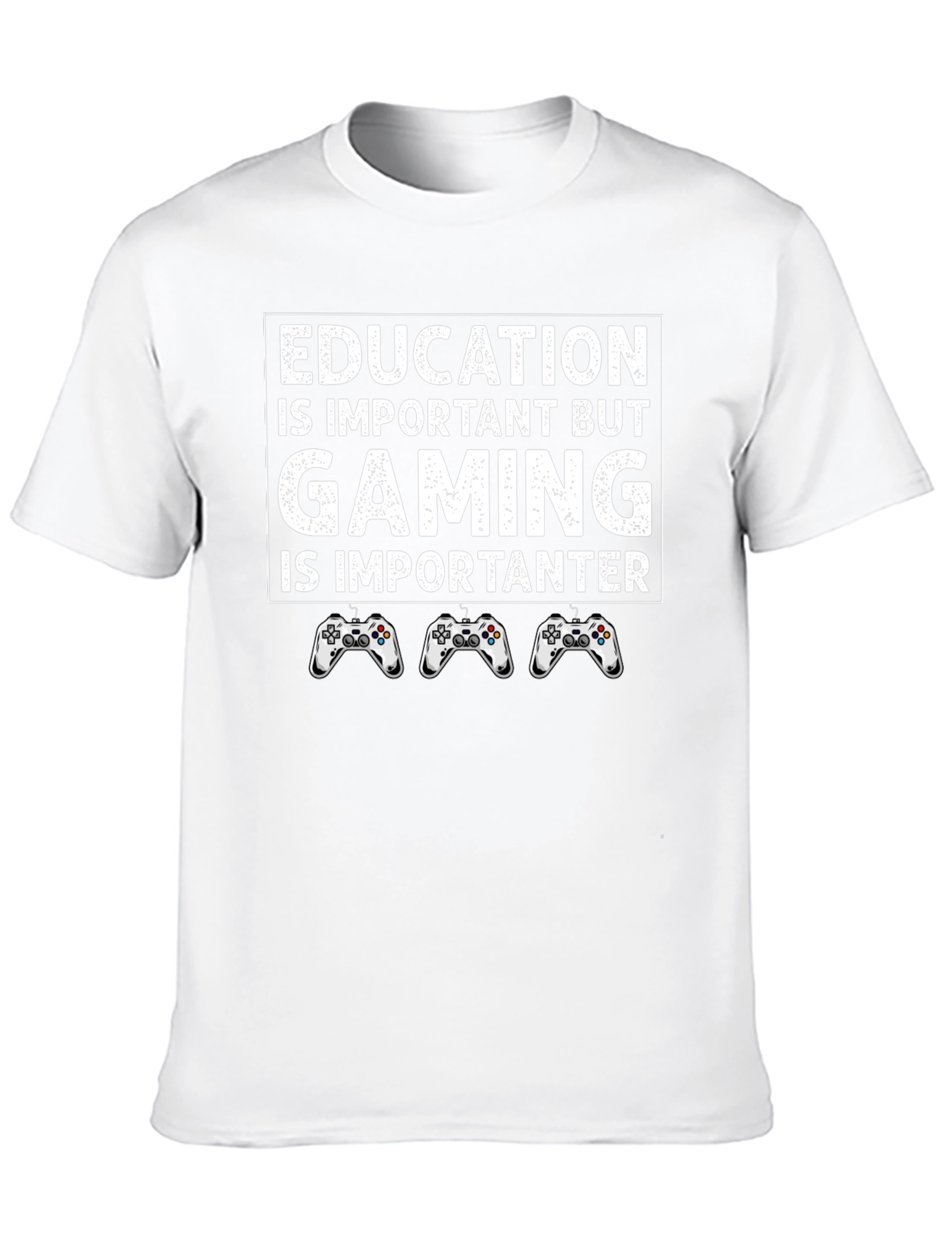 Gaming is Importanter T-Shirt - Funny Gamer Tee