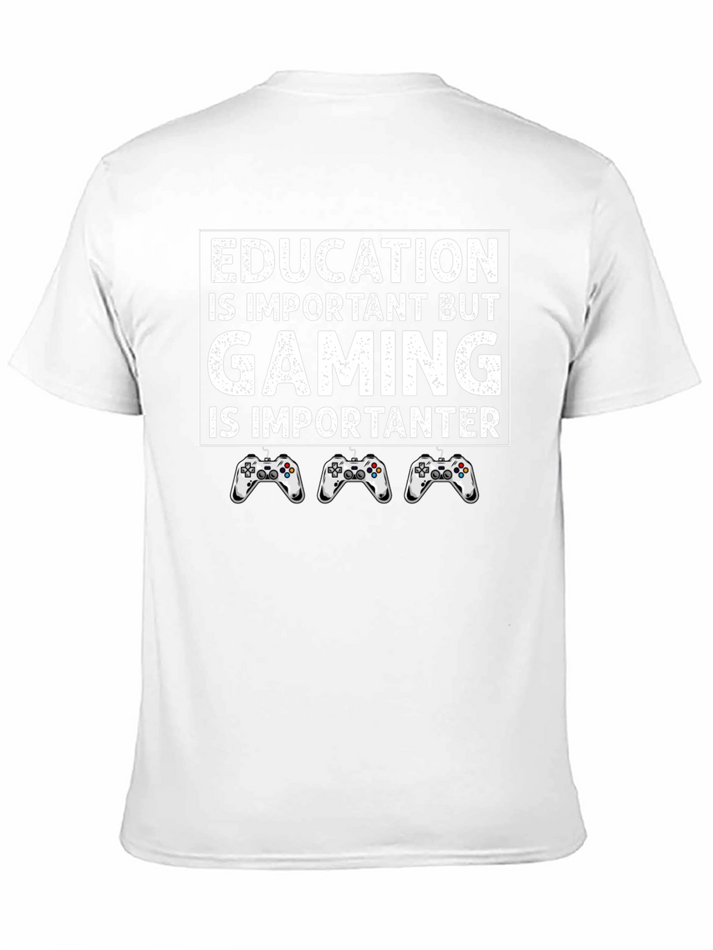 Gaming is Importanter T-Shirt - Funny Gamer Tee