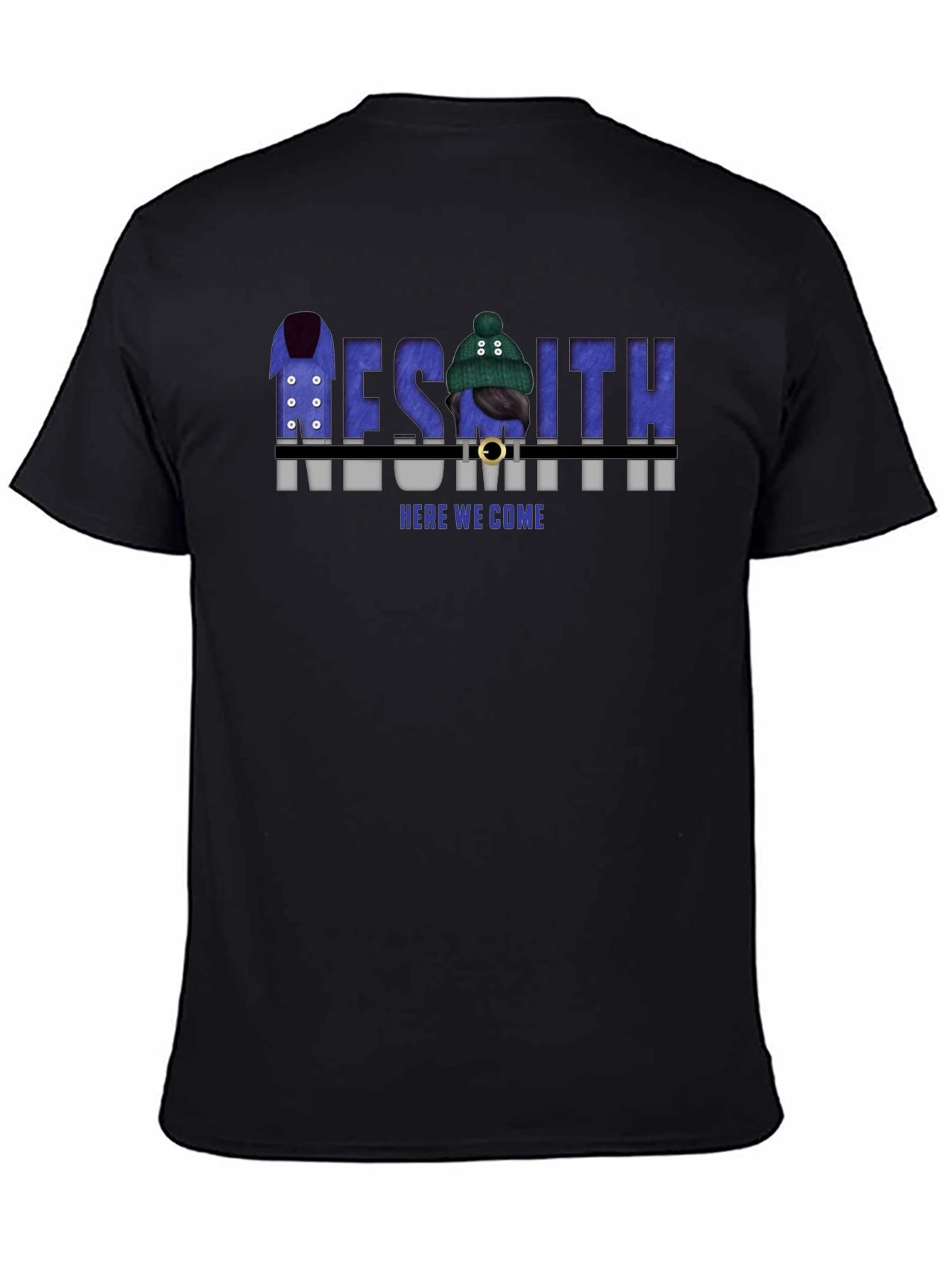 NESMITH Here We Come Black T-Shirt