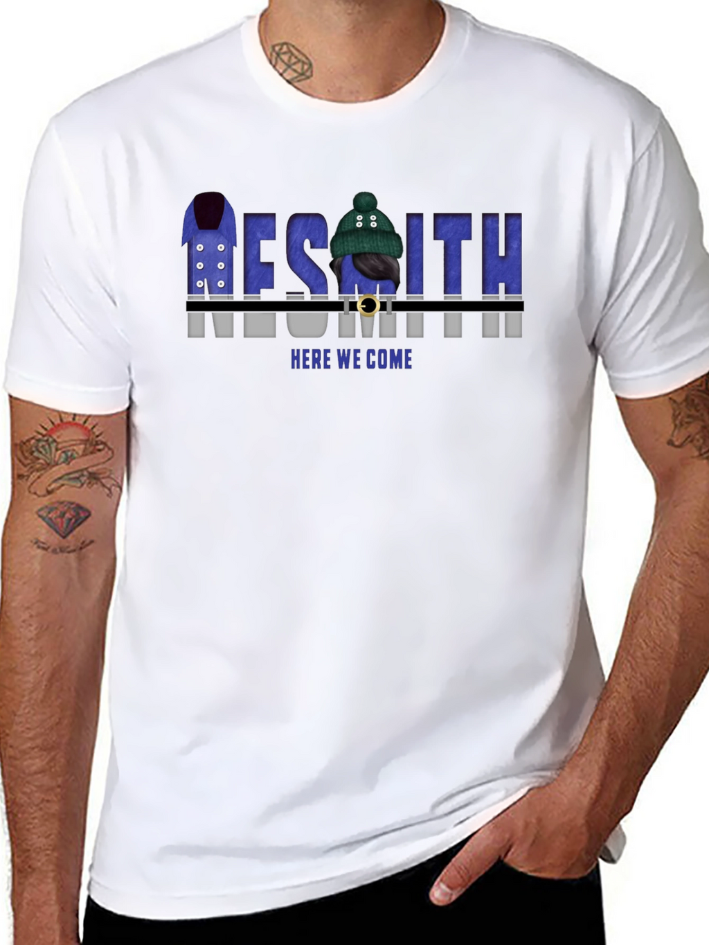 NESMITH Here We Come Black T-Shirt