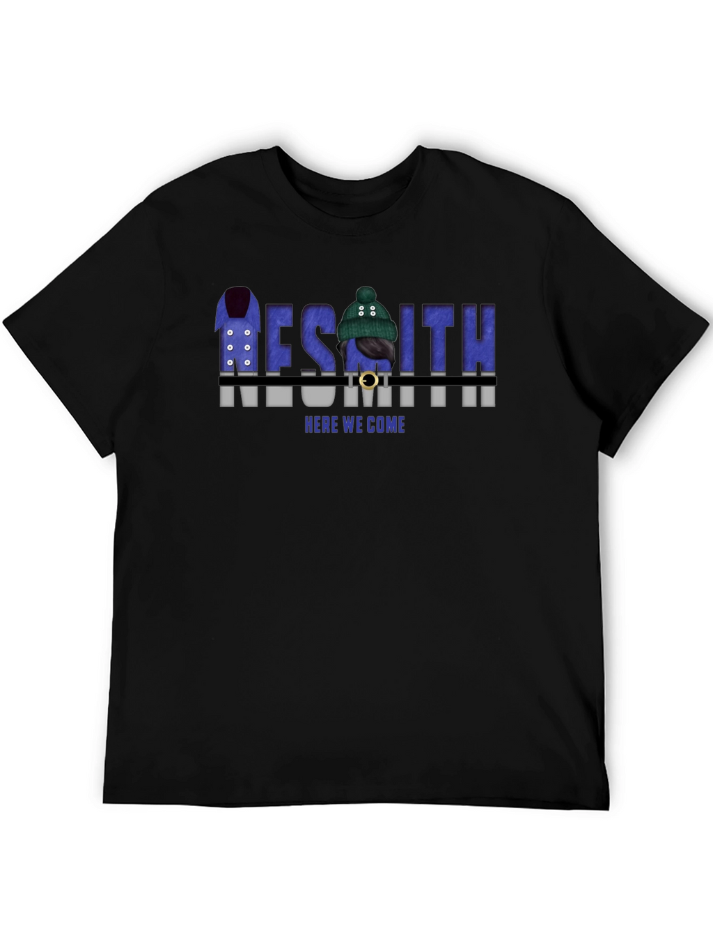 NESMITH Here We Come Black T-Shirt