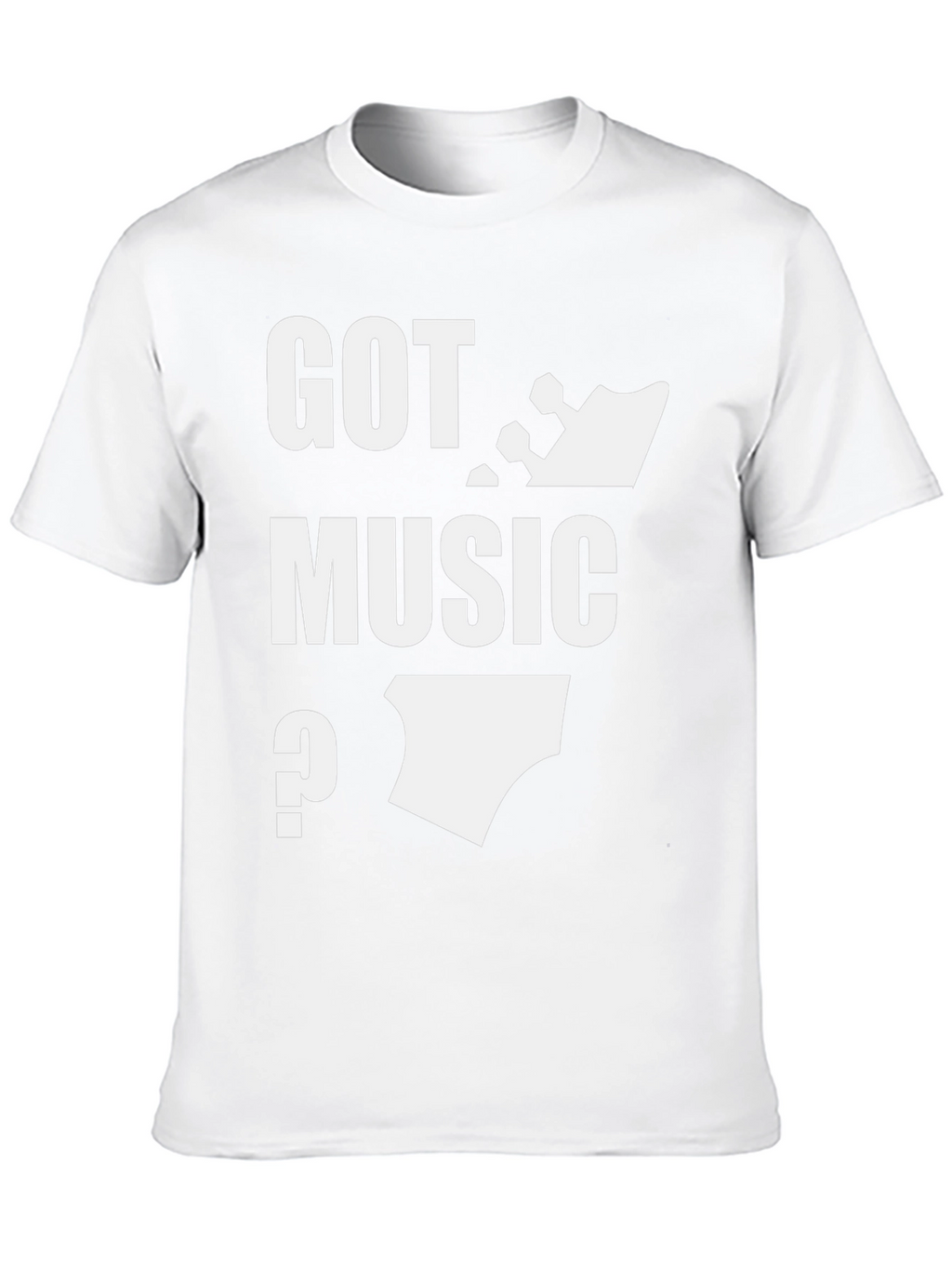 Got Music? Black T-Shirt Graphic Tee