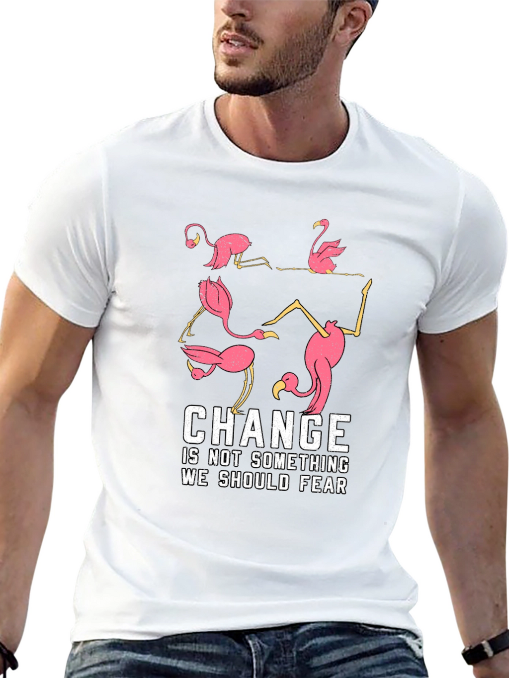 Change Flamingo Graphic Tee - Mens