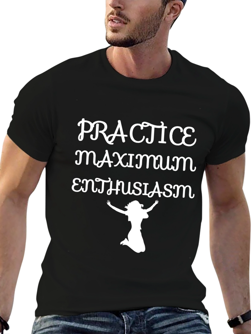 Practice Maximum Enthusiasm Graphic T-Shirt