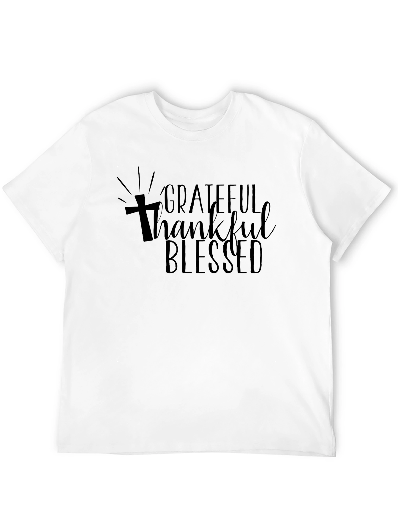 Grateful Thankful Blessed T-Shirt