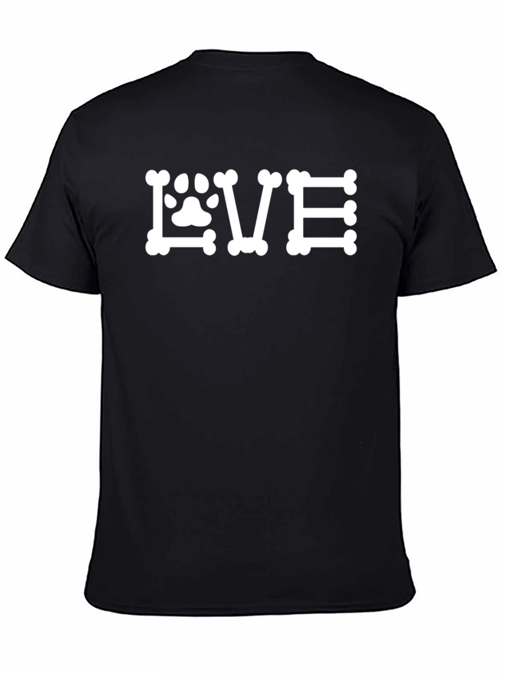 Dog Lover T-Shirt Bone Print