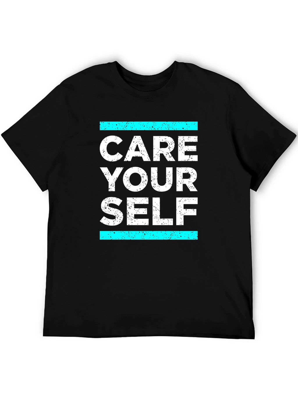 Care Your Self T-Shirt - Black Graphic Tee