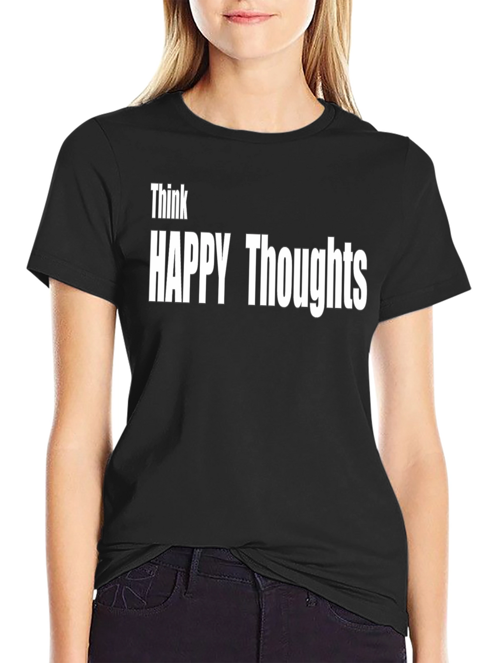 Think Happy Thoughts Graphic Tee