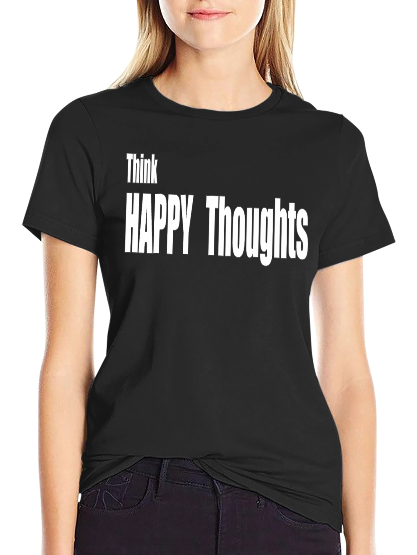 Think Happy Thoughts Graphic Tee