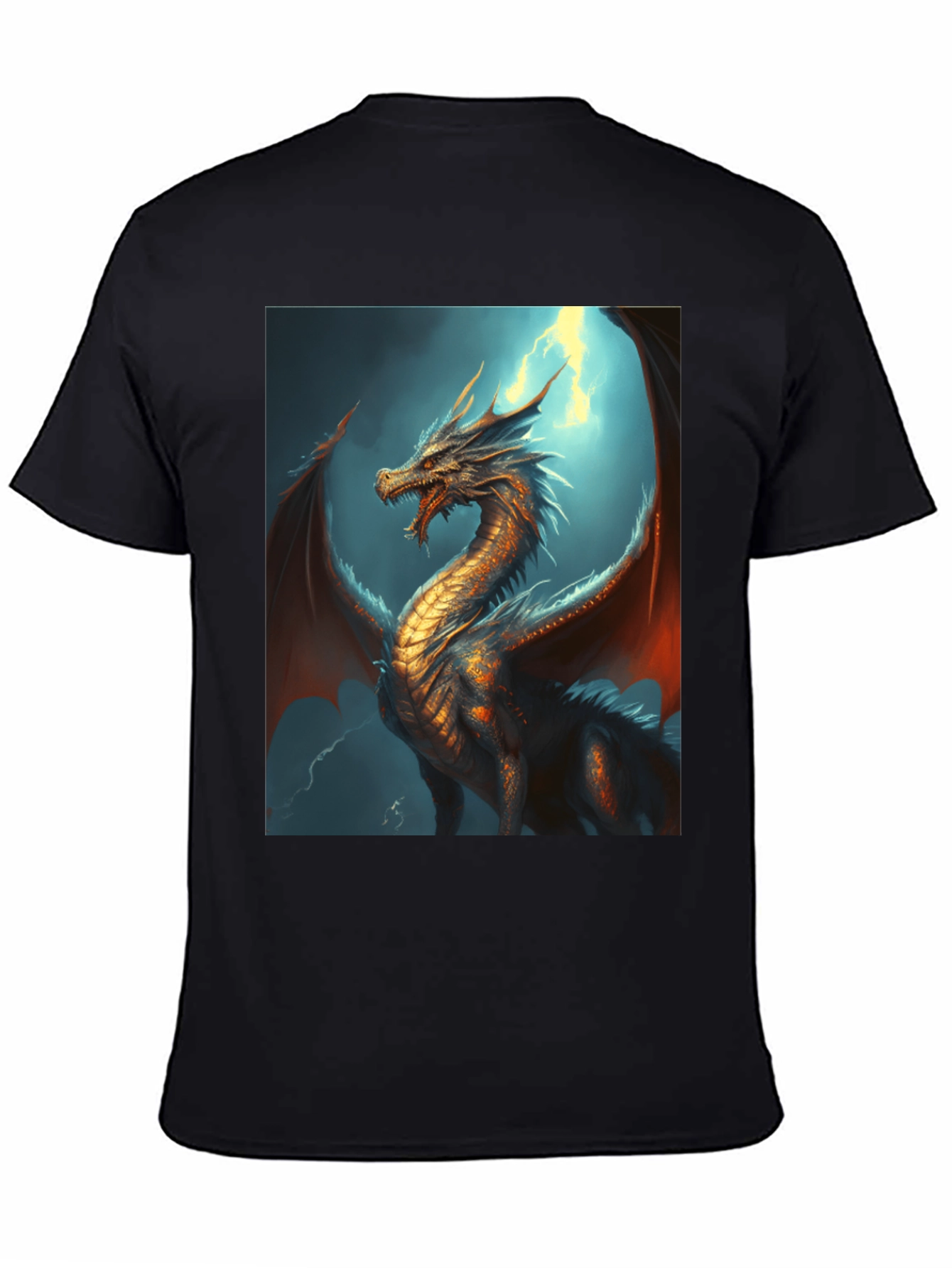 Dragon Graphic Tee - Fantasy Style