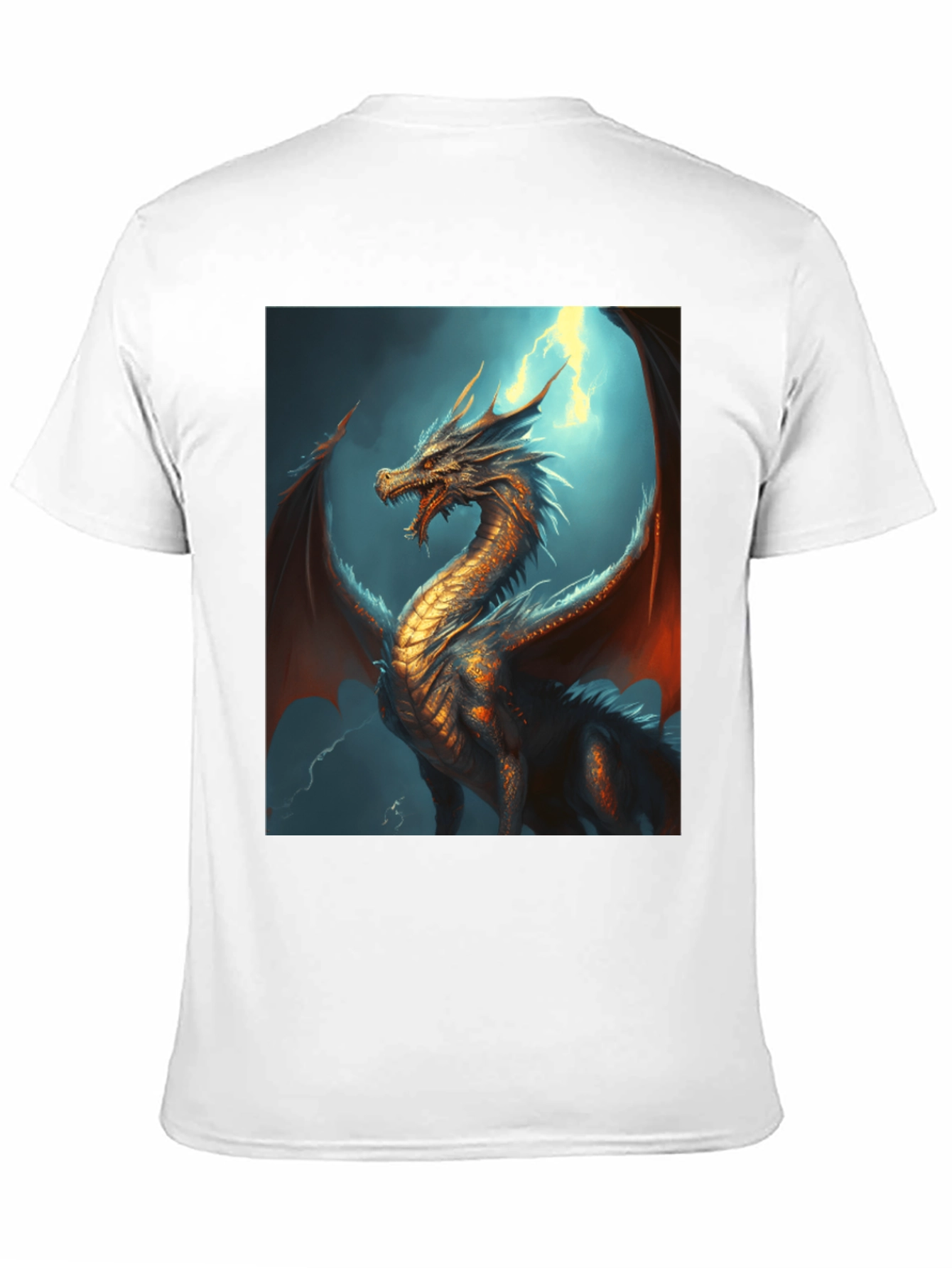 Dragon Graphic Tee - Fantasy Style