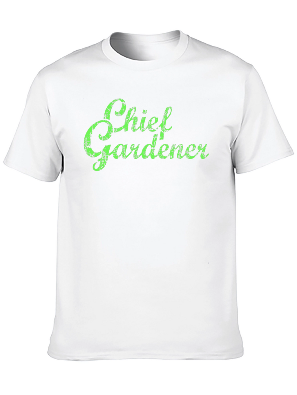 Chief Gardener Graphic T-Shirt - Black Cotton Tee