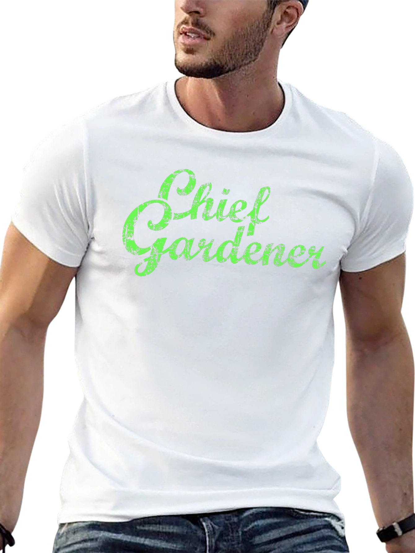 Chief Gardener Graphic T-Shirt - Black Cotton Tee