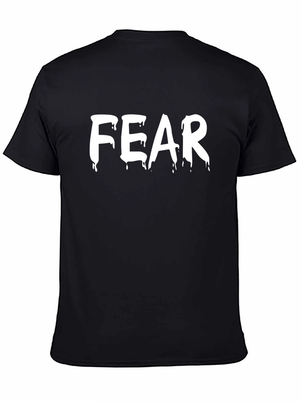 Fear Drip Graphic Tee - Mens Black T-Shirt