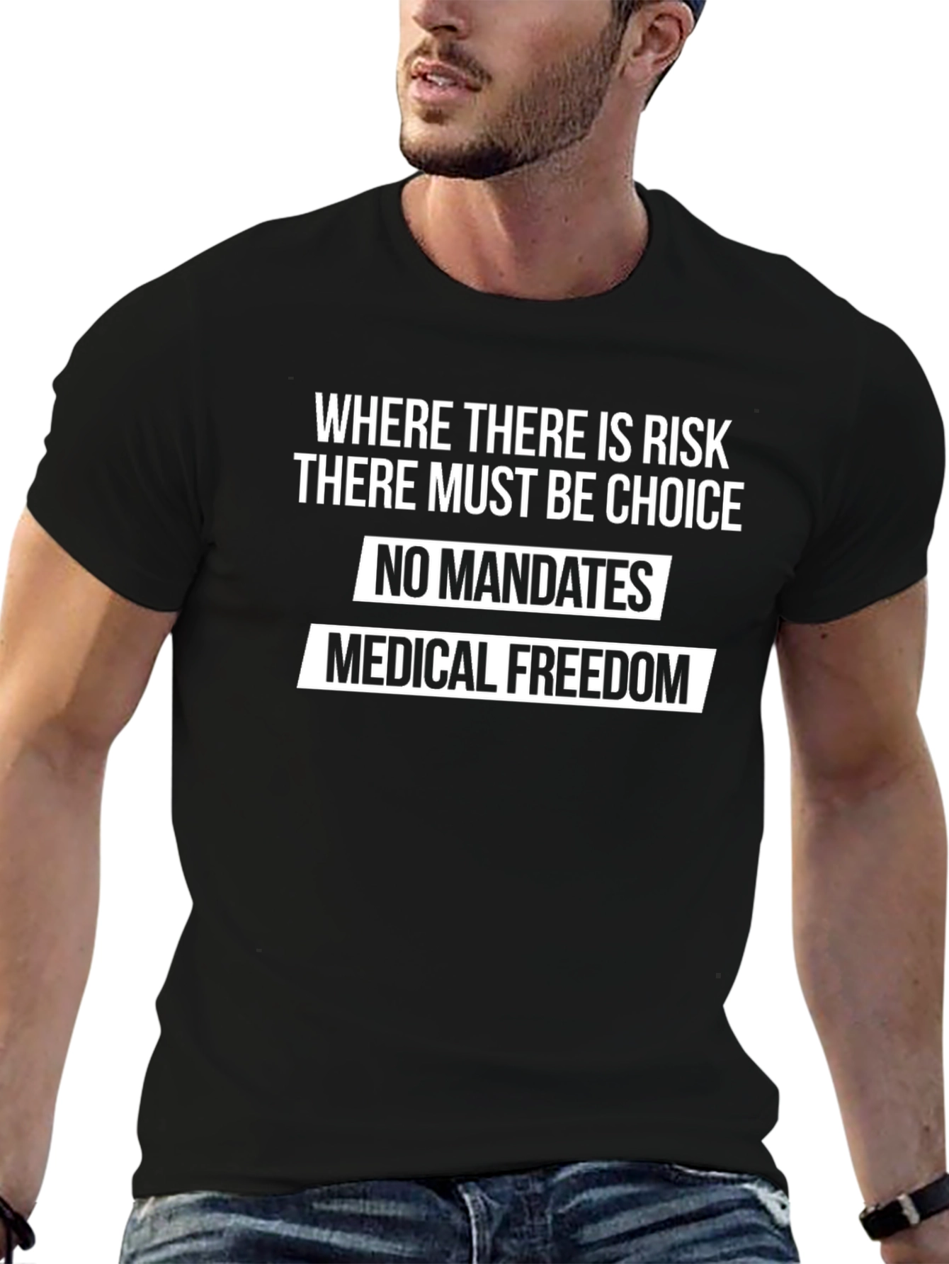 Medical Freedom No Mandates Graphic Tee