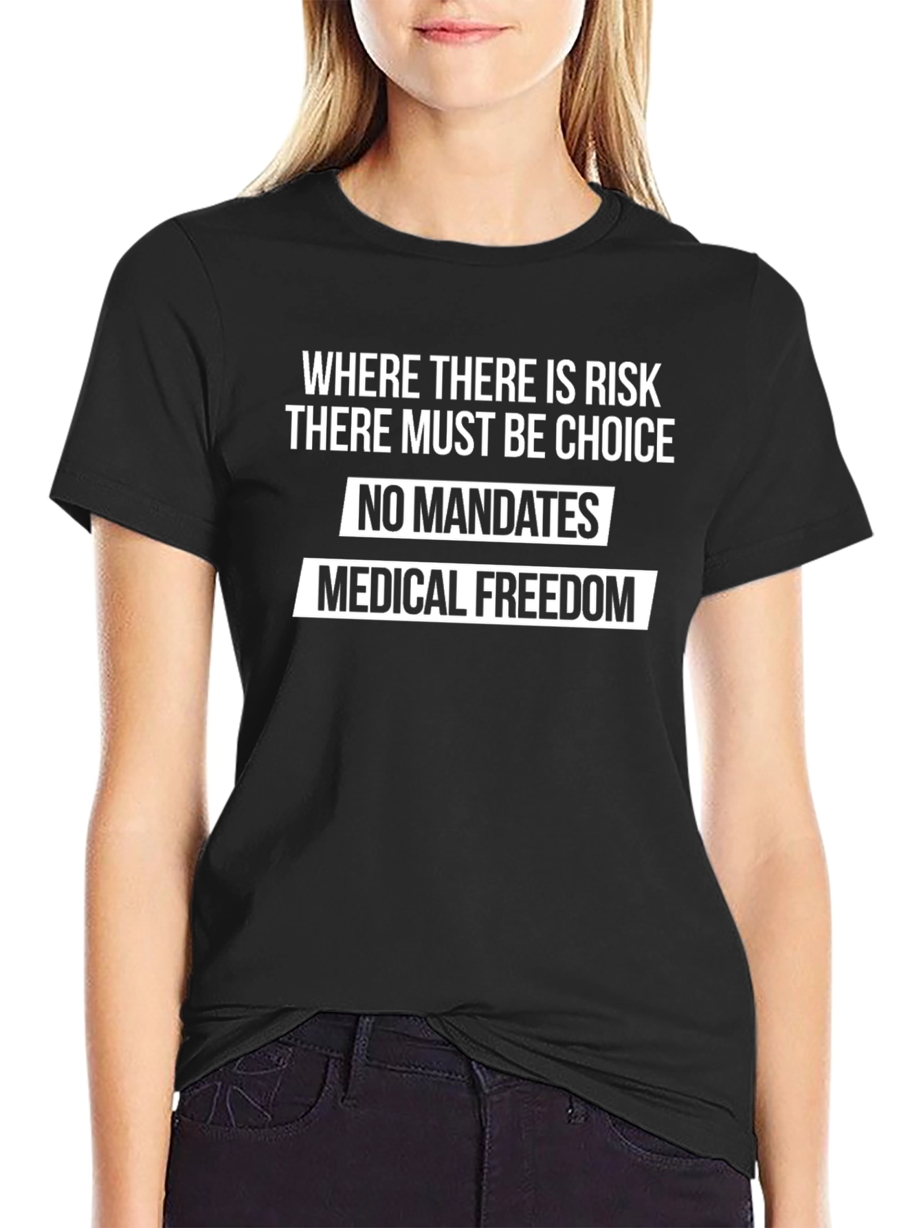 Medical Freedom No Mandates Graphic Tee