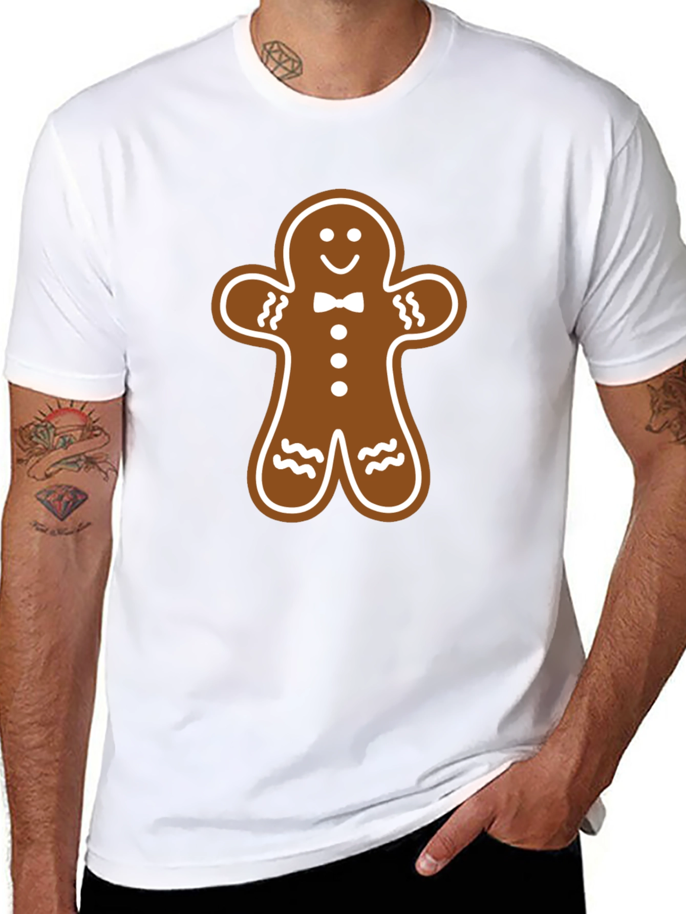 Gingerbread Man T-Shirt - Holiday Fun