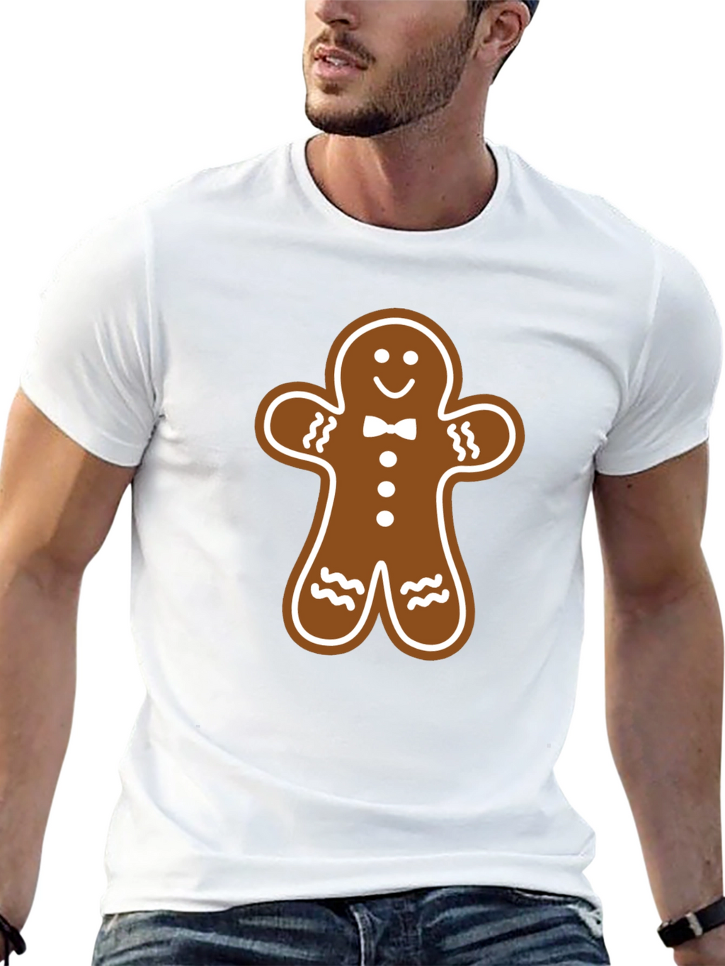 Gingerbread Man T-Shirt - Holiday Fun