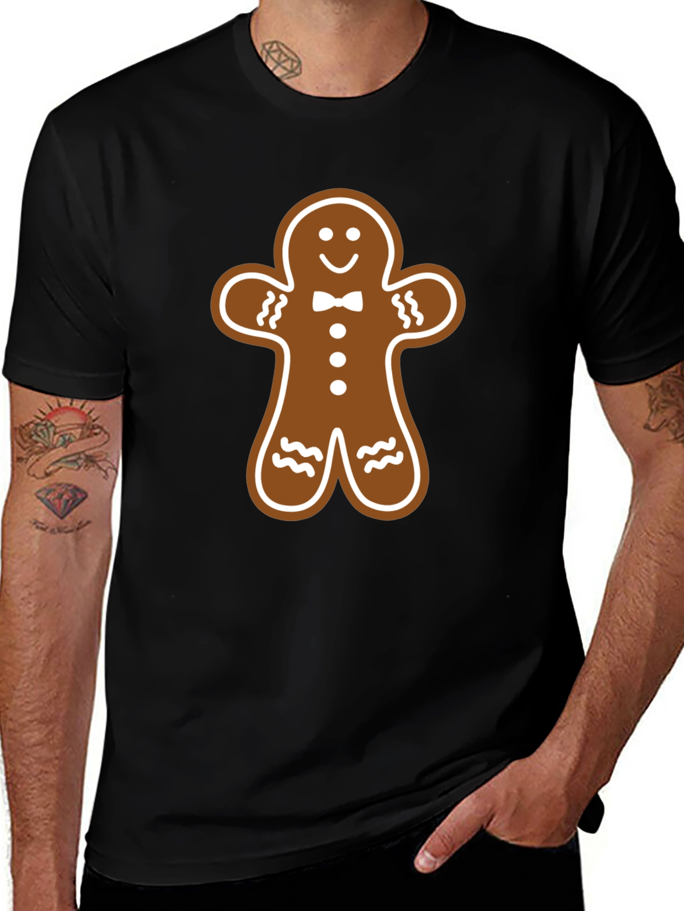 Gingerbread Man T-Shirt - Holiday Fun