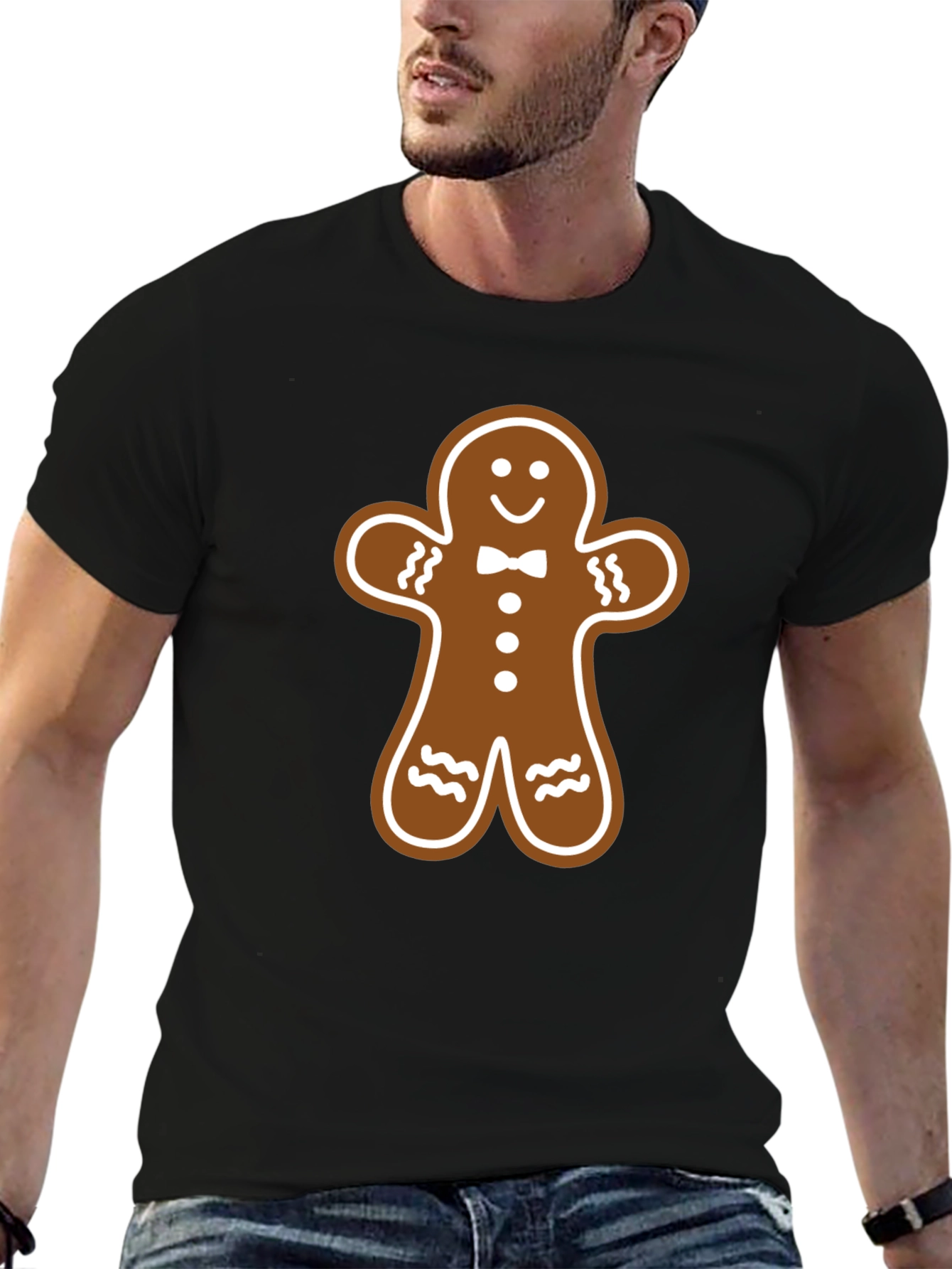 Gingerbread Man T-Shirt - Holiday Fun