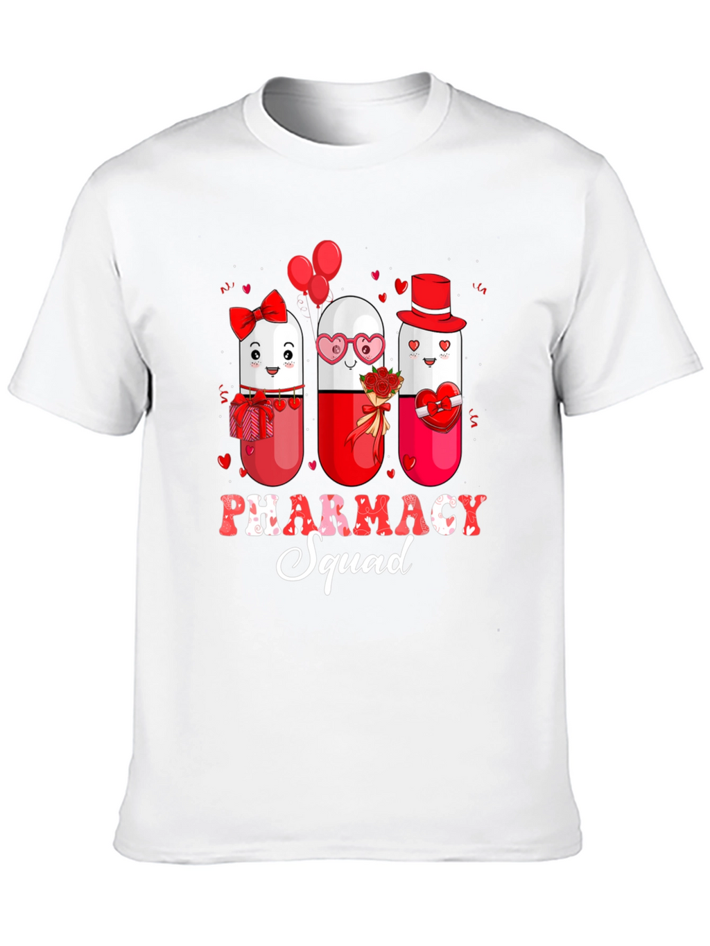 Pharmacy Squad Valentines Day T-Shirt