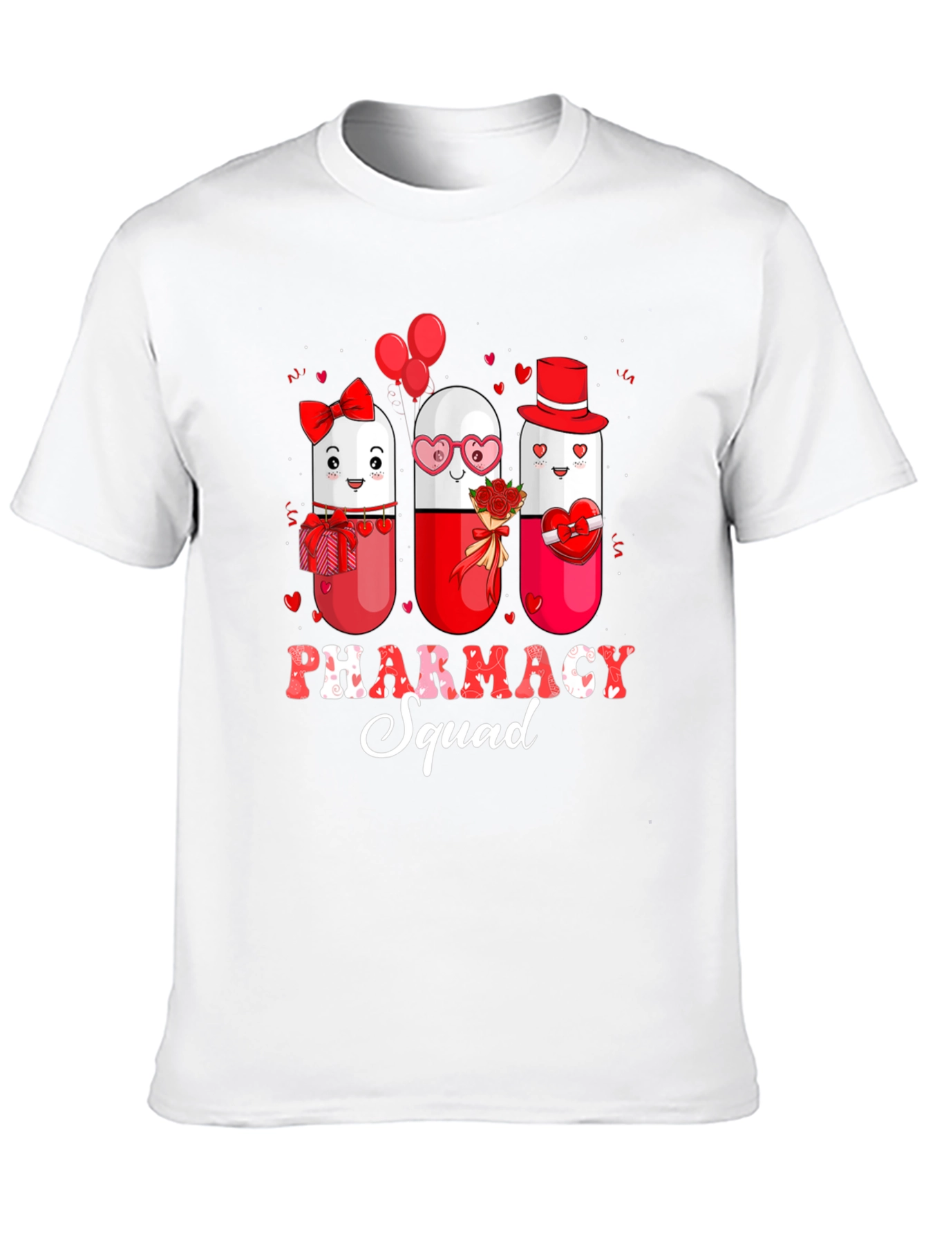 Pharmacy Squad Valentines Day T-Shirt