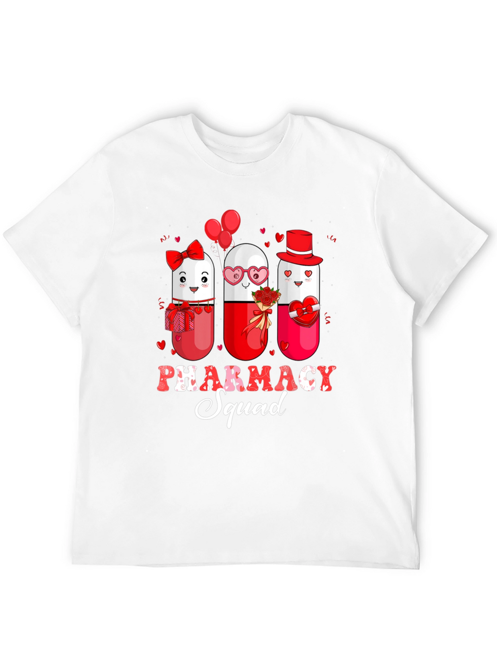 Pharmacy Squad Valentines Day T-Shirt