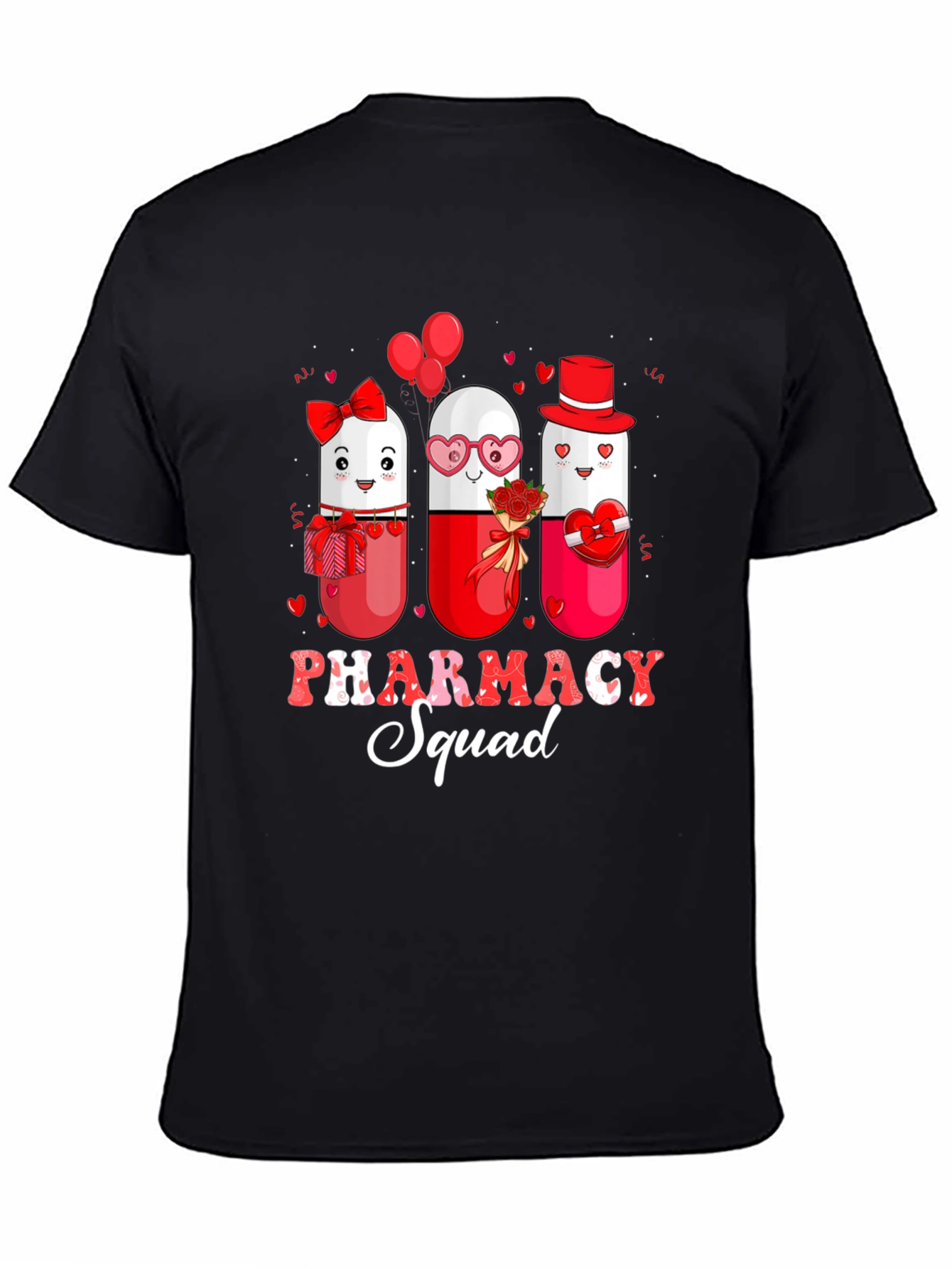Pharmacy Squad Valentines Day T-Shirt