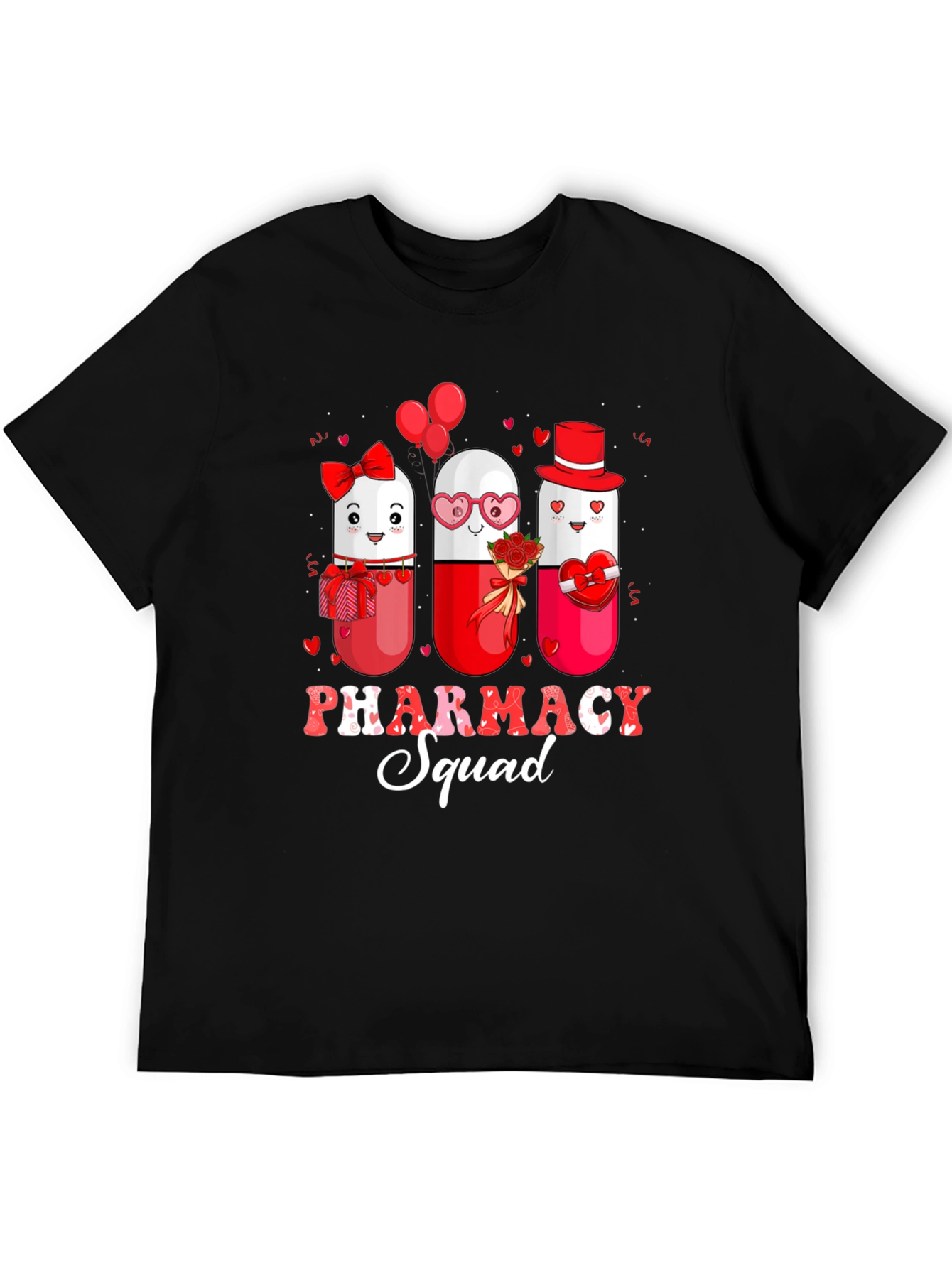 Pharmacy Squad Valentines Day T-Shirt