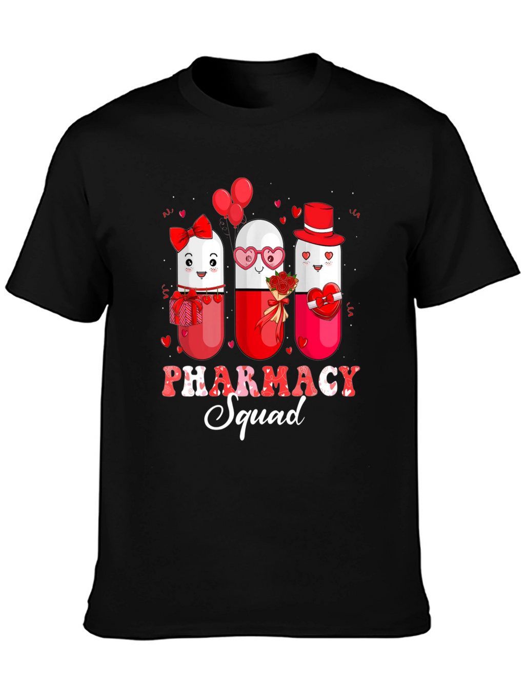 Pharmacy Squad Valentines Day T-Shirt