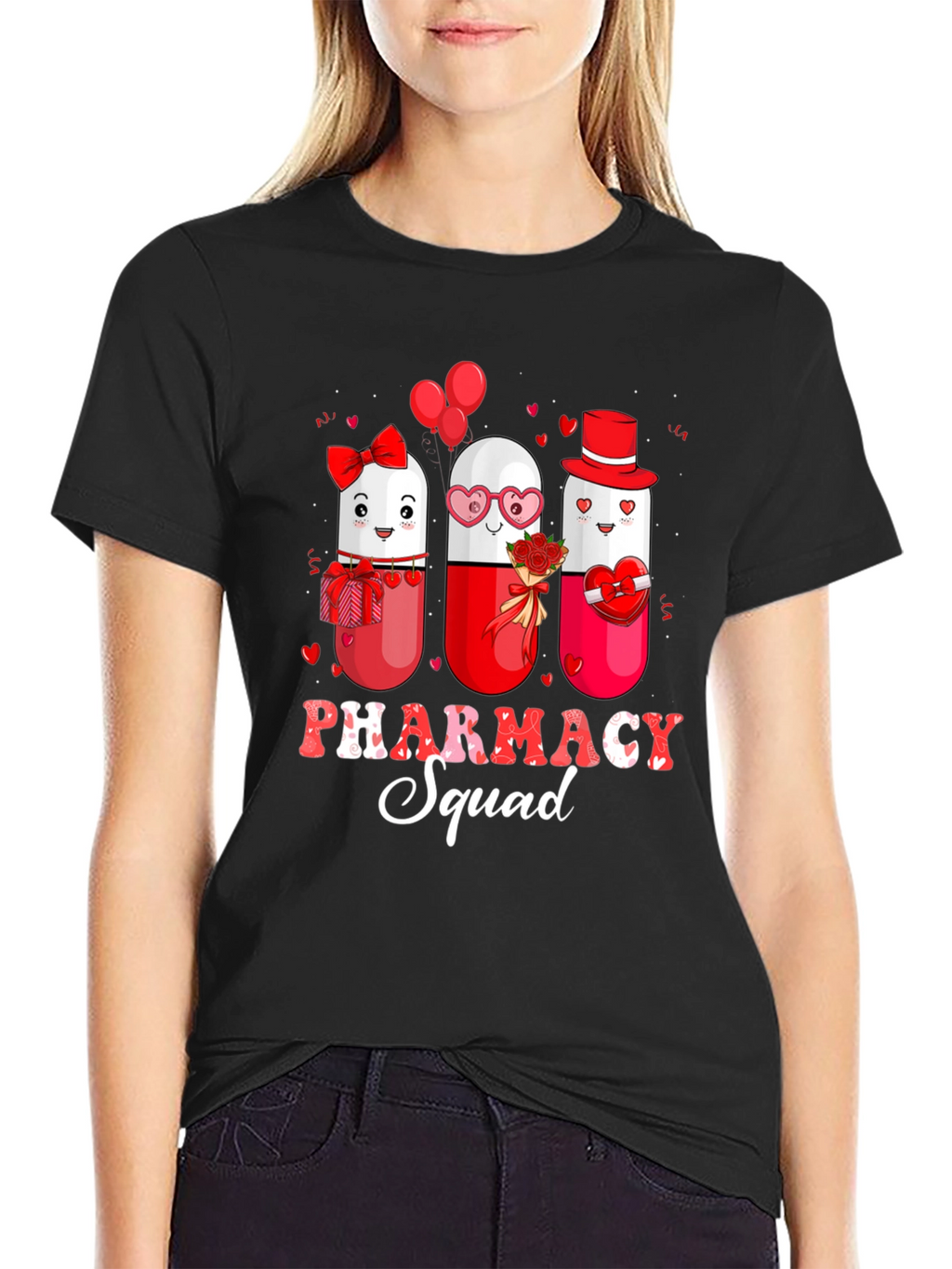 Pharmacy Squad Valentines Day T-Shirt