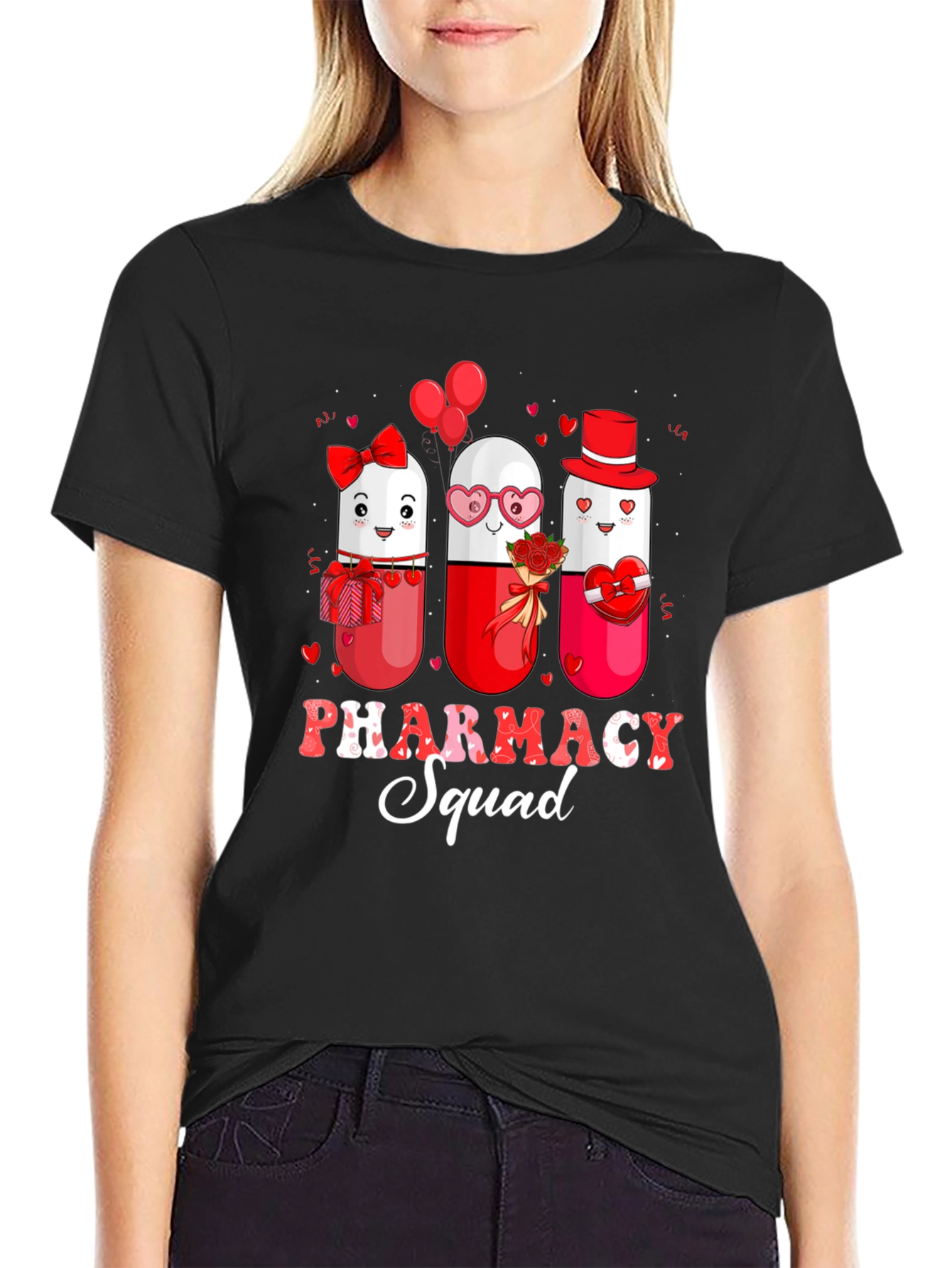 Pharmacy Squad Valentines Day T-Shirt
