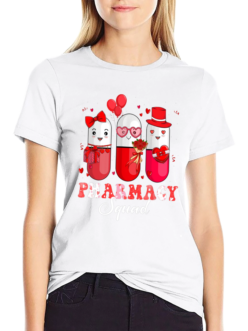 Pharmacy Squad Valentines Day T-Shirt