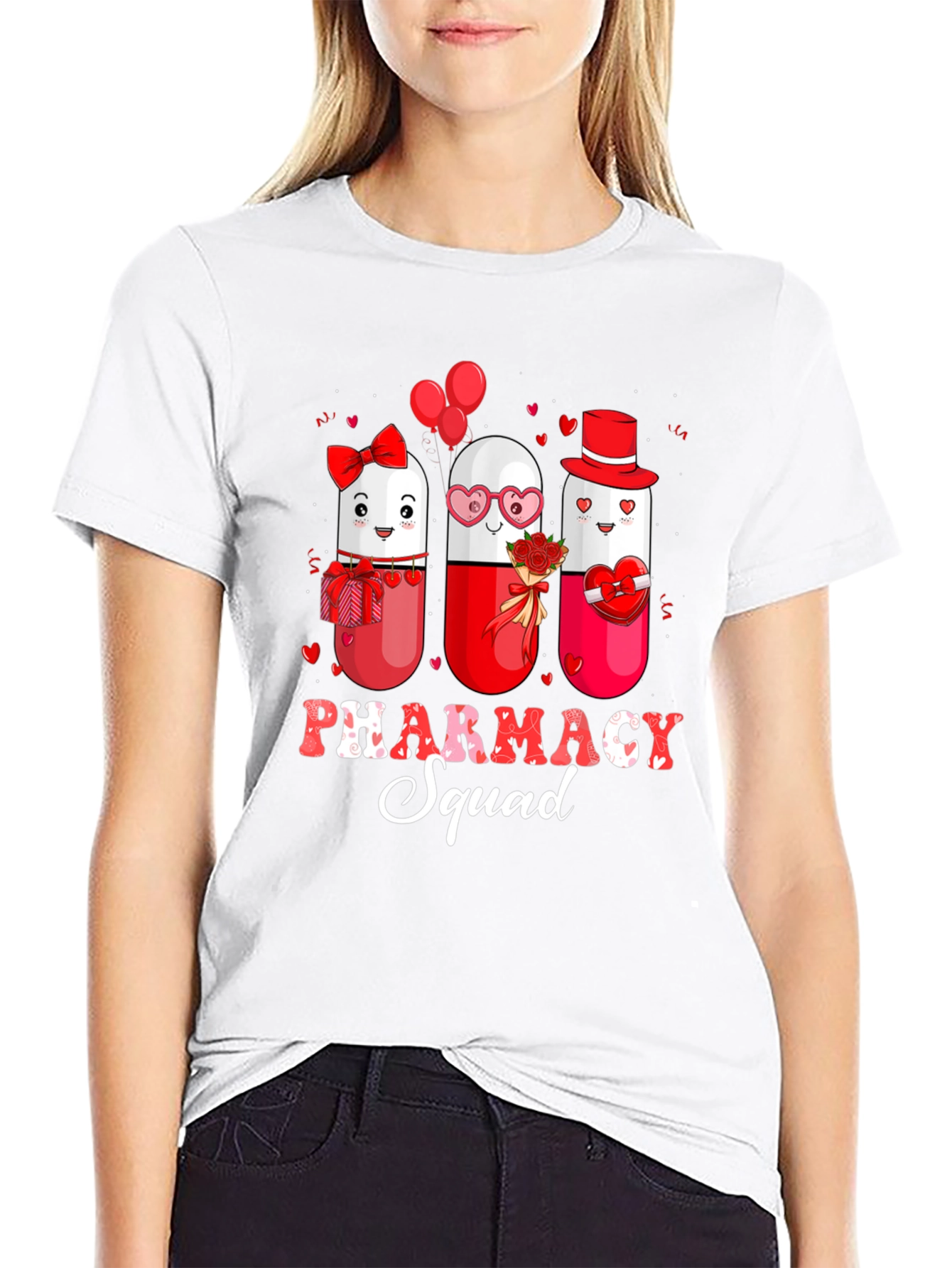 Pharmacy Squad Valentines Day T-Shirt