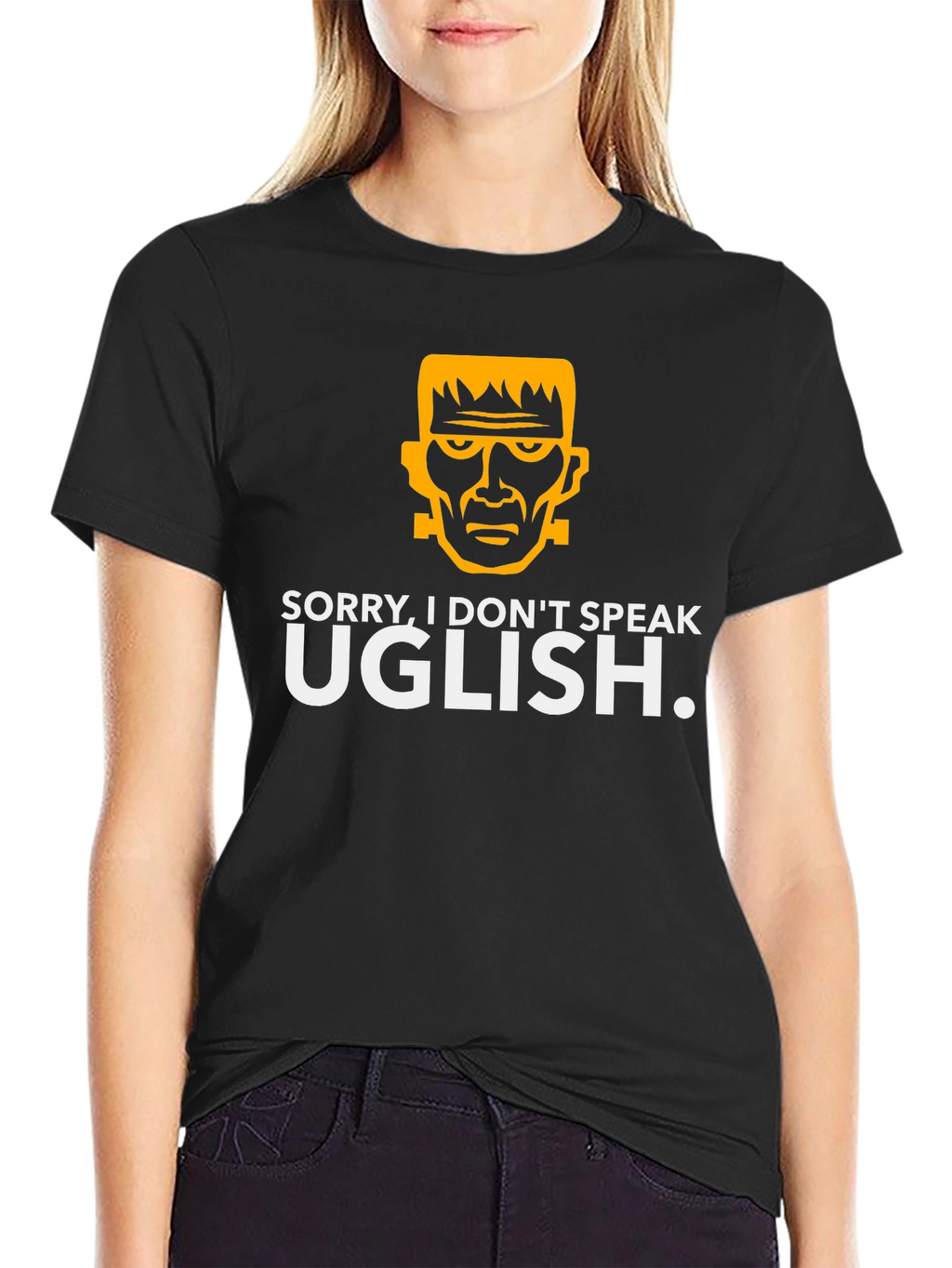 UGLISH T-Shirt - Funny Halloween Monster Tee