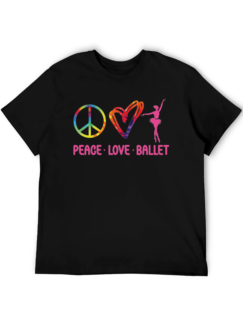 Peace Love Ballet Graphic Tee