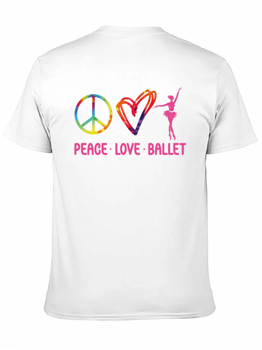 Peace Love Ballet Graphic Tee