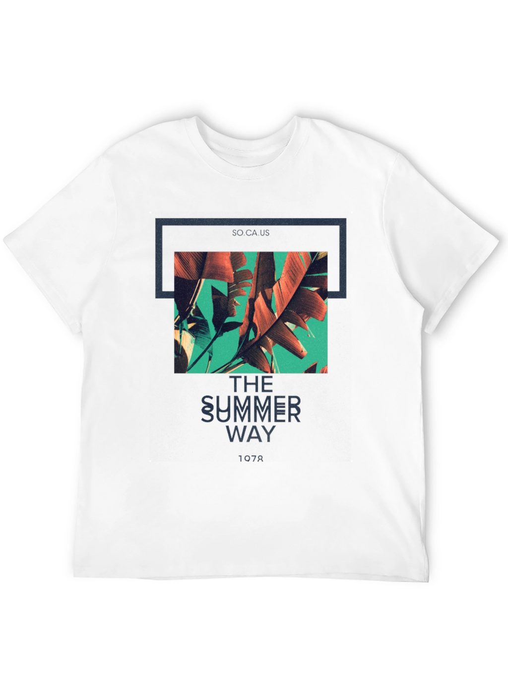 Summer Way Graphic Tee - Tropical Vibes