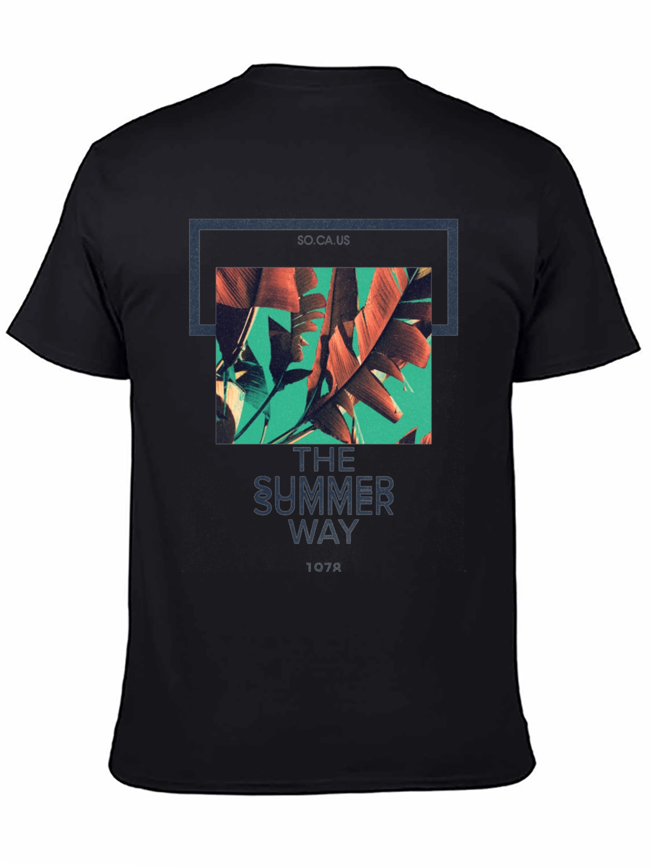 Summer Way Graphic Tee - Tropical Vibes