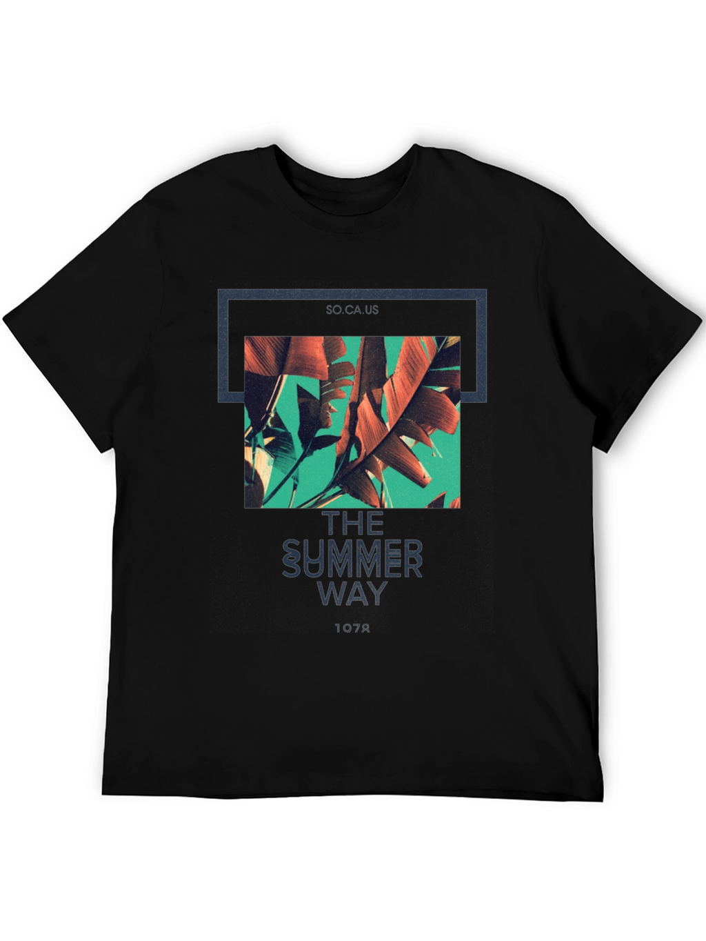 Summer Way Graphic Tee - Tropical Vibes