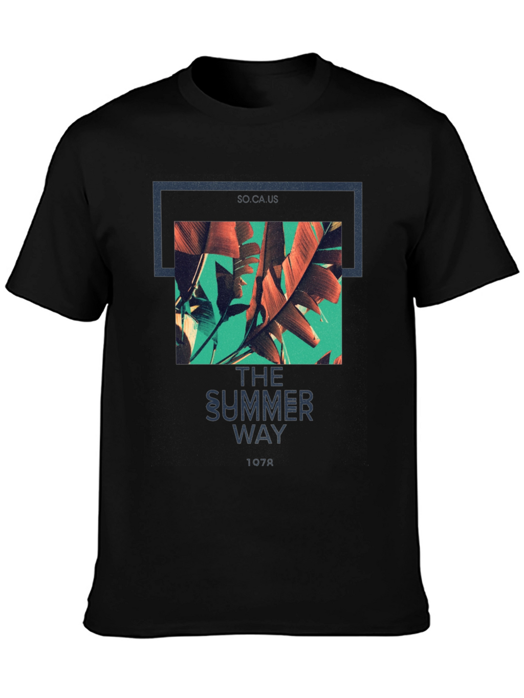 Summer Way Graphic Tee - Tropical Vibes