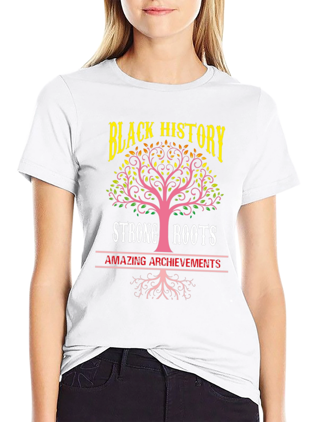 Black History Strong Roots T-Shirt